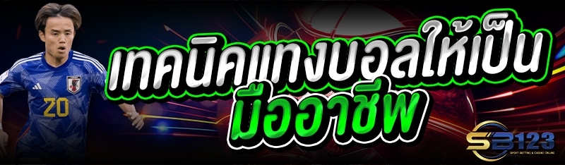 เทคนิคแทงบอล ให้เป็นมืออาชีพ